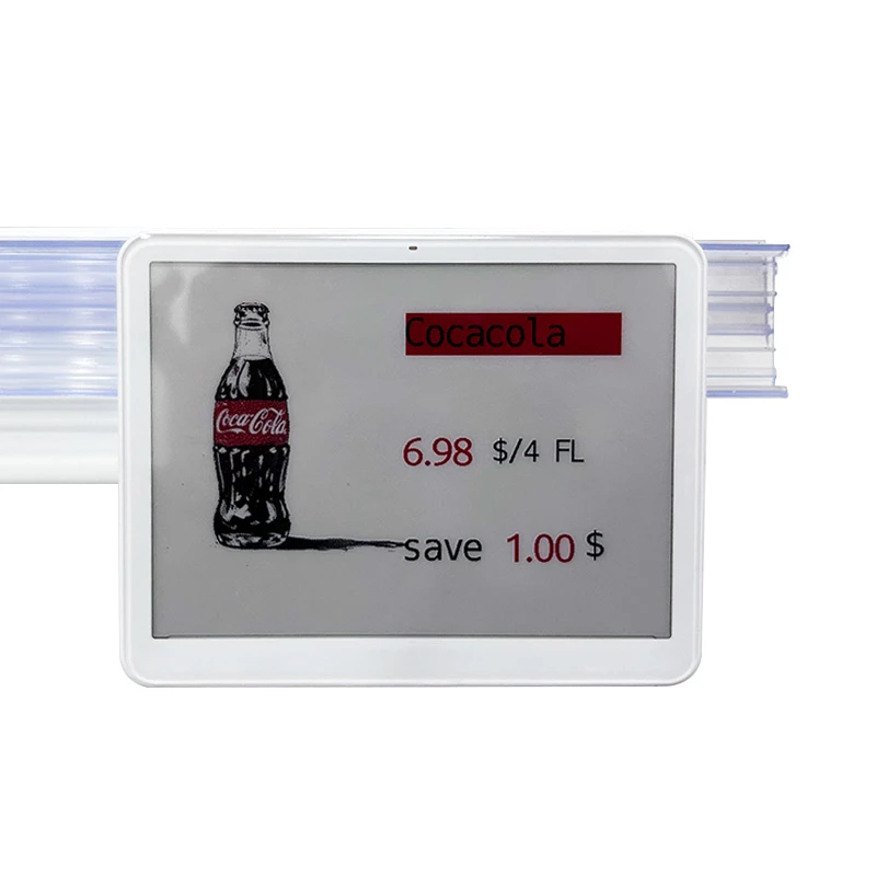 5.8 dyuymli elektron narx yorliq ekzola kanallari